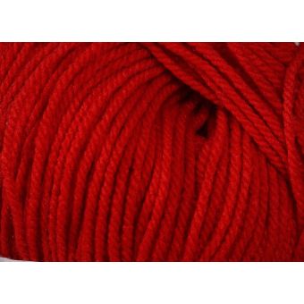 Pletací příze Vlnap LADA LUXUS 52180 červená, klasická, 100g/230m