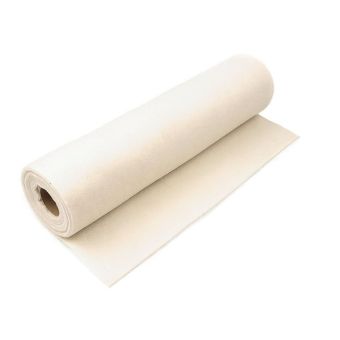 Filc / plsť 730123/02 jednobarevný, krémový, š. 41cm, 215g/m2, tloušťka 1-1,4mm (látka v metráži)