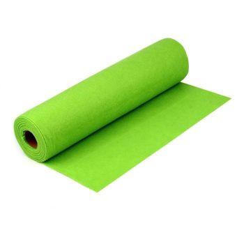 Filc / plsť 730123/14 jednobarevný, světle zelený, š. 41cm, 215g/m2, tloušťka 1-1,4mm (látka v metráži)