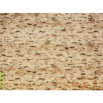 Plyš hladký SANTAL 3, béžovo-hnědý, šíře 150cm (metráž)