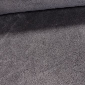 Plyš TERAN 986, světle šedý, šíře 150cm (metráž)