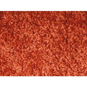 Plyš beránek TERAN 408, terakota, šíře 150cm (metráž)