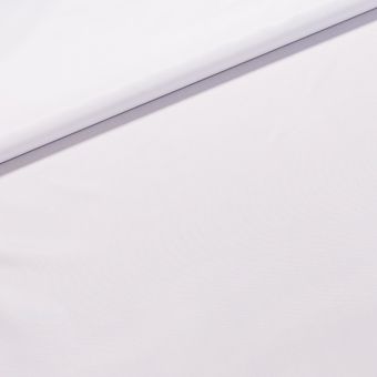 Podšívka polyesterová / podšívka do kabelek ESTER WR 80/001 voděodolná, jednobarevná bílá, š.160cm (látka v metráži)