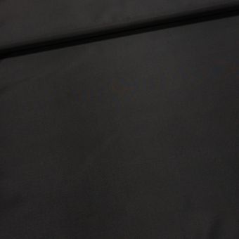 Podšívka polyesterová / podšívka do kabelek ESTER WR 80/982 voděodolná, jednobarevná černá, š.160cm (látka v metráži)