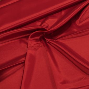 Podšívka směsová, elastická 253, jednobarevná červená, š.140cm (látka v metráži)