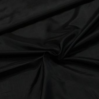 Podšívka viskózová jednobarevná černá, š.140cm (látka v metráži)