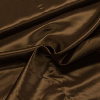 Podšívka viskózová jednobarevná hnědá, š.140cm (látka v metráži)