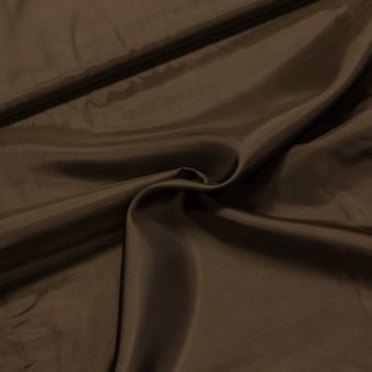 Podšívka viskózová jednobarevná tmavě hnědá, š.140cm (látka v metráži)
