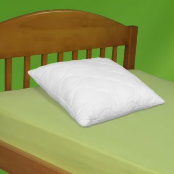 Polštářek na spaní MEDICAL z dutého vlákna, prošívaný, 45x45cm, se zipem