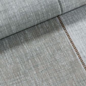 Polyesterové plátno  / štola na metráž AURORA GRA, šedá, š. 40cm (látka v metráži)
