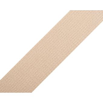 Popruh bavlněný 490011/1903 béžový, šíře 3cm (popruh v metráži)