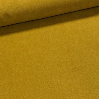 Potahová látka ASTON 08 tmavě žlutá, šířka 140cm (látka v metráži)