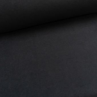 Potahová látka na stropnici do auta AUTOMOTIVE HEADLINER VELUR BLACK, černá s chloupkem a molitanem, mesh lining, š.180cm (látka v metráži)
