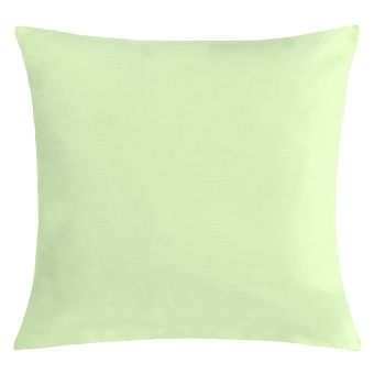 Dekorační bavlněný povlak JEDNOBAREVNÝ 91/252, světle zelená 40x60cm