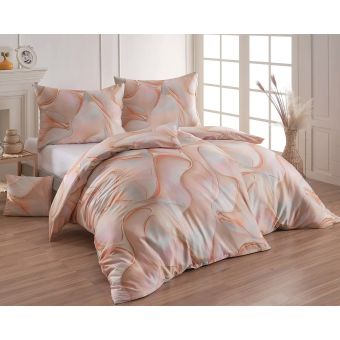 Povlečení Matějovský AMULET, lososové vlny, bavlněný satén, digitál (více rozměrů)