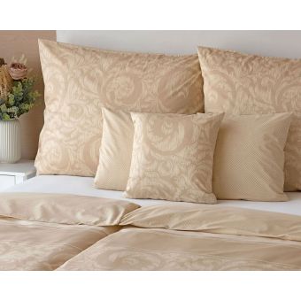 Povlečení Matějovský BELLORA, ornamenty, béžové, 140x200cm + 70x90cm, (více materiálů)