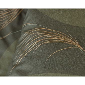 Povlečení Matějovský COLLINS, vlny s větvičkami, tmavě zelené, bavlna hladká digitál, (více rozměrů)