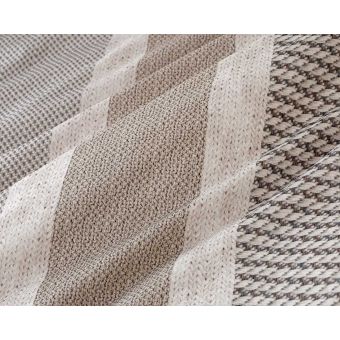 Povlečení Matějovský COMMO, proužky, béžové, bavlna hladká digitál, (více rozměrů)