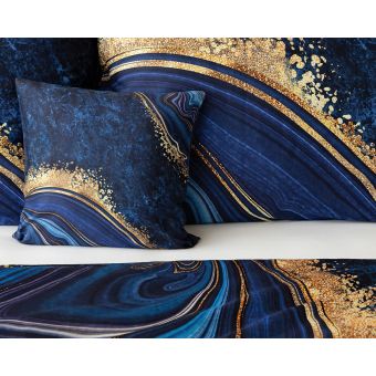 Povlečení Matějovský IRIS, modrý motiv (více materiálů, rozměrů)