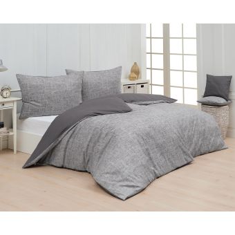 Povlečení Matějovský RITTA, šedý žíhaný vzor, bavlna hladká (více rozměrů)