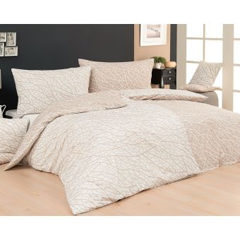 Povlečení Matějovský VENATIO, ornamenty, béžové (více materiálů, rozměrů)