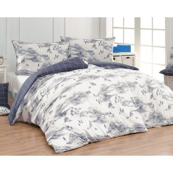 Povlečení Matějovský POLAR BLUE, zasněžené hory, bavlna hladká (více rozměrů)