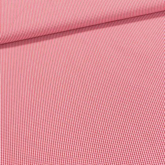 Pravý český bavlněný kanafas PETR K0,3 08501 kostka 0,3cm, červený, š.140cm (látka v metráži)