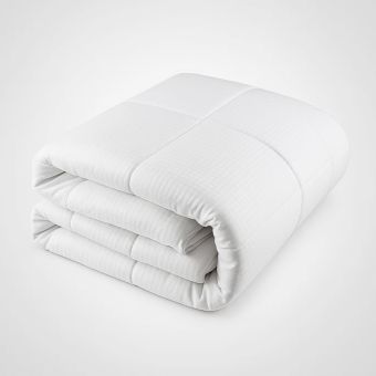 Přikrývka z mikrovlákna Matějovský GOLD LINE z dutého vlákna, bílá, 140x200cm, 300g/m2, letní