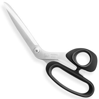 Profesionální krejčovské nůžky KAI N5230 KE, nožové zkosené ostří, s ergonomickou rukojetí, délka 23cm (9") 