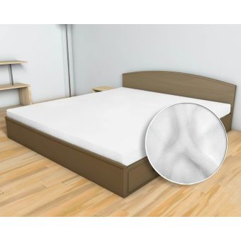 Prostěradlo MIKROFLANEL SLEEP WELL 90x200cm, bílé