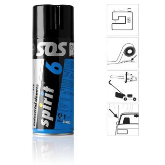 Průmyslové čistidlo / odmašťovač ve spreji SPIRIT 6 - 400ml