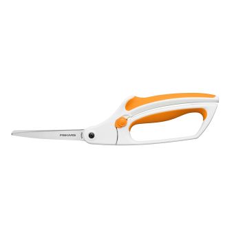Pružinové nůžky FISKARS PREMIER EasyAction na látky, ergonomická rukojeť, 26 cm