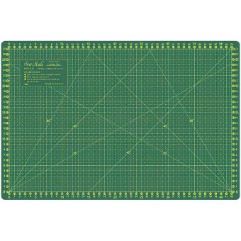 Řezací podložka na látky, patchwork DONWEI DW-12123, samosvorná, zelená, 45x30cm, vel. S , tloušťka 3mm