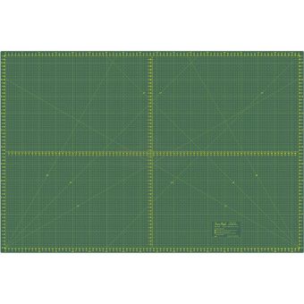 Řezací podložka na látky, patchwork DONWEI DW-12121, samosvorná, zelená, 90x60cm, vel. L , tloušťka 3mm