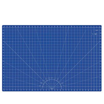 Řezací podložka na látky, patchwork TEXI BLUE L, samosvorná, modrá, 90x60cm, vel. L, tloušťka 3mm