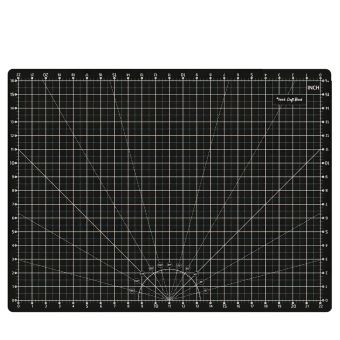Řezací podložka na látky, patchwork TEXI BLACK M, samosvorná, černá, 60x45cm, vel. M , tloušťka 3mm