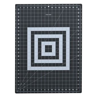 Řezací podložka na látky, patchwork FISKARS, samosvorná, šedá, 45x60cm