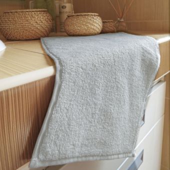 Mikrofroté ručník MIKROFROTÉ, světla šedá, 30x50cm