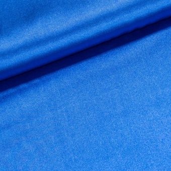 Satén elastický STR SAT 021, jednobarevná královsky modrá, š.150cm (látka v metráži)
