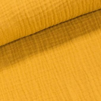 Šatovka / fáčovina 1153 825, jednobarevná hořčicová, š.135cm (látka v metráži)