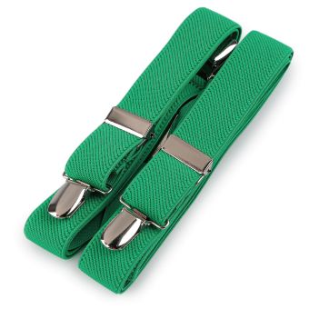 Šle pánské, délka 125cm, šíře 2,5cm, tvar X, pastelově zelené, 650254/16