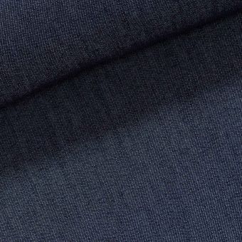 Směsová riflovina (denim, džínovina) DENIM PR 4 elastická, modrá, š.150cm (látka v metráži)