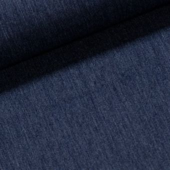 Směsová riflovina (denim, džínovina) TWILL 2, modrá, š.150cm (látka v metráži)