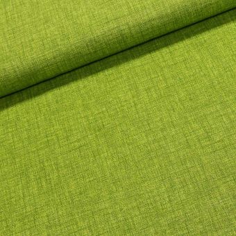 Směsové plátno EDGAR 41 zelený melír, š.140cm (látka v metráži)