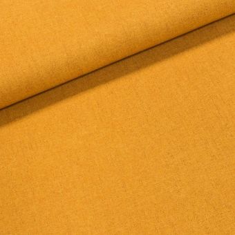 Směsové plátno UNI 12, okrová, š.140cm (látka v metráži)