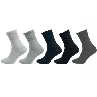 Ponožky teplé froté 1212, jednobarevné, jemný svěr lemu, unisex, 1 pár, (více velikostí, barev)