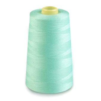 Univerzální poylesterová oděvní nit NTF pro overlocky/průmyslové/klasické šicí stroje, 605 světle tyrkysová, návin 5000yd (4572m)