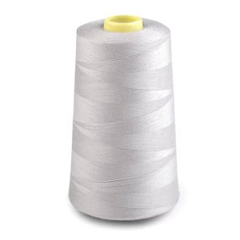 Univerzální poylesterová oděvní nit NTF pro overlocky/průmyslové/klasické šicí stroje, 725 světle šedá, návin 5000yd (4572m)