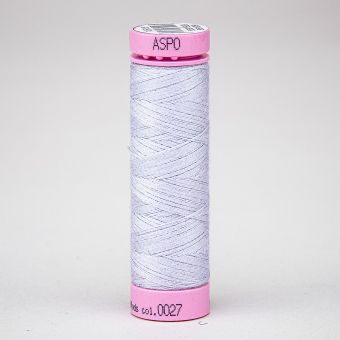 Univerzální šicí nit Amann ASPO 120 polyesterová, bledá fialová 0027, návin 100m 