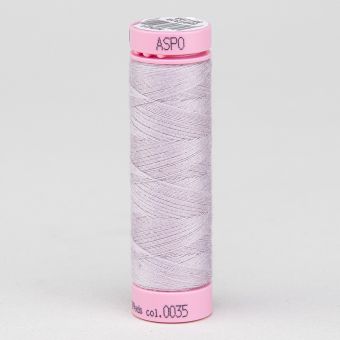 Univerzální šicí nit Amann ASPO 120 polyesterová, světle starofialová 0035, návin 100m 